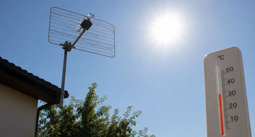 Upały mogą zakłócić naziemną telewizję cyfrową? Emitel odpowiada