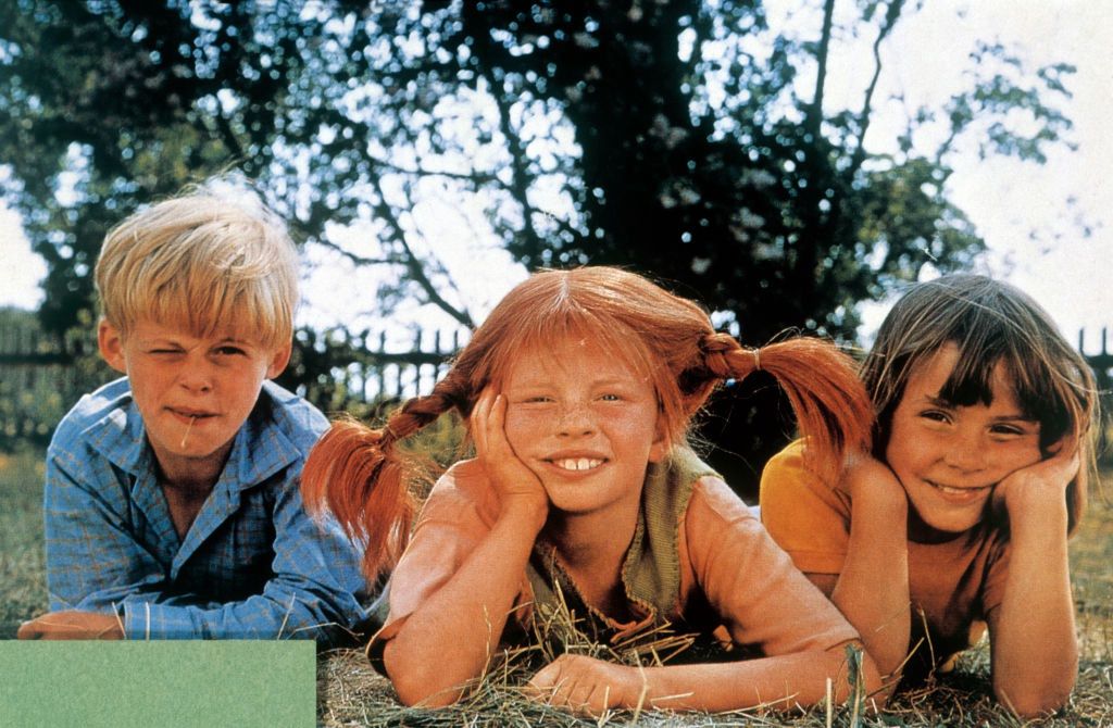 A frame from the series "Pippi"