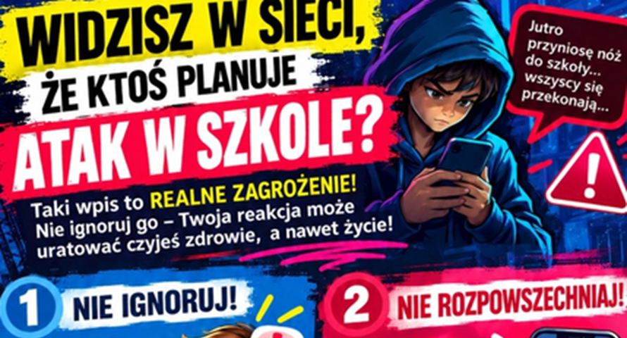 Policja rusza z akcją dla uczniów. "Życie to nie gra. Masz je tylko jedno"