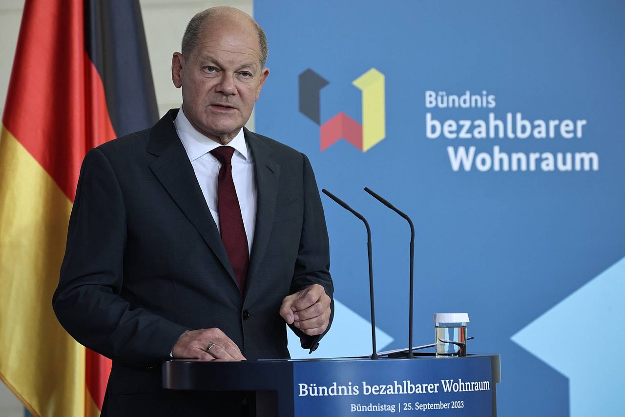 Kanclerz Niemiec Olaf Scholz