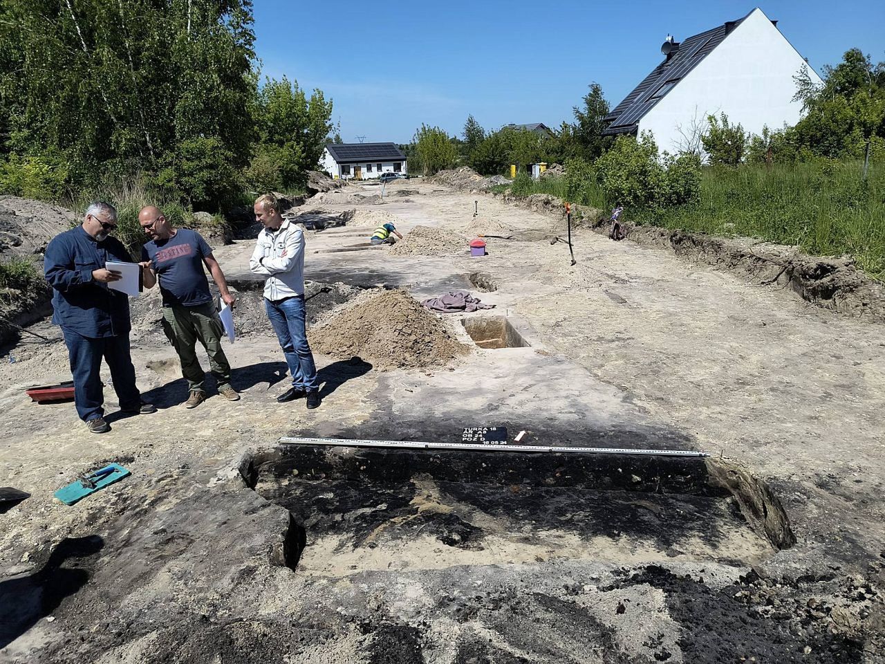 Rozpoczęto budowę drogi osiedlowej. Sensacyjne odkrycie pod Lublinem