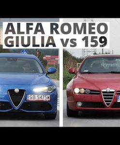 Alfa Romeo Giulia kontra 159 - która ma więcej "alfizmów"?