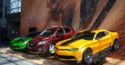 Transformers 4 - autoboty GM w Nowym Jorku
