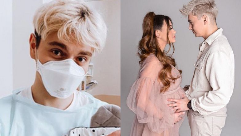 Jaś Dąbrowski pokazuje nowo narodzoną córkę i opisuje stres związany z porodem w pandemii