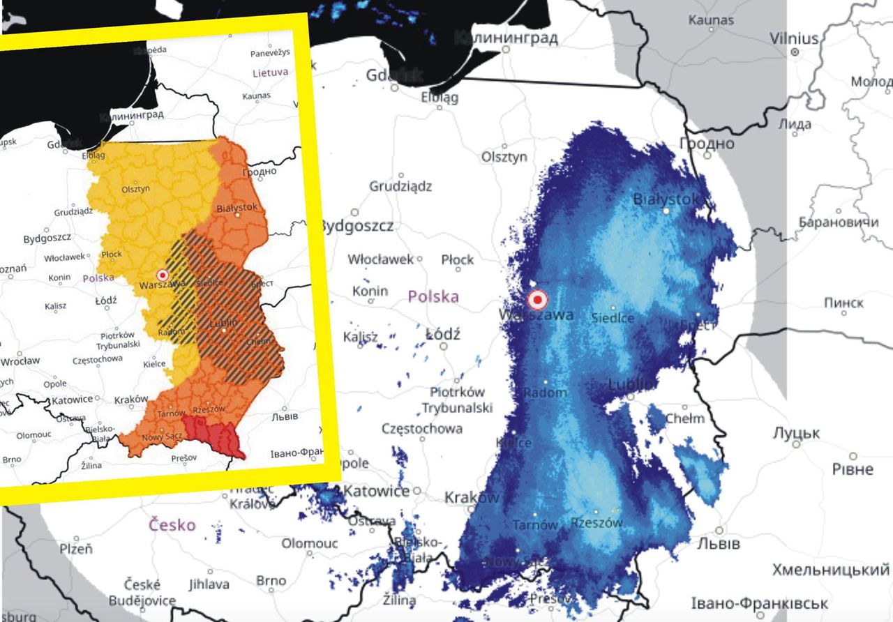 Pogoda. IMGW ostrzega. Niż Lars i śnieżyce mogą odciąć prąd