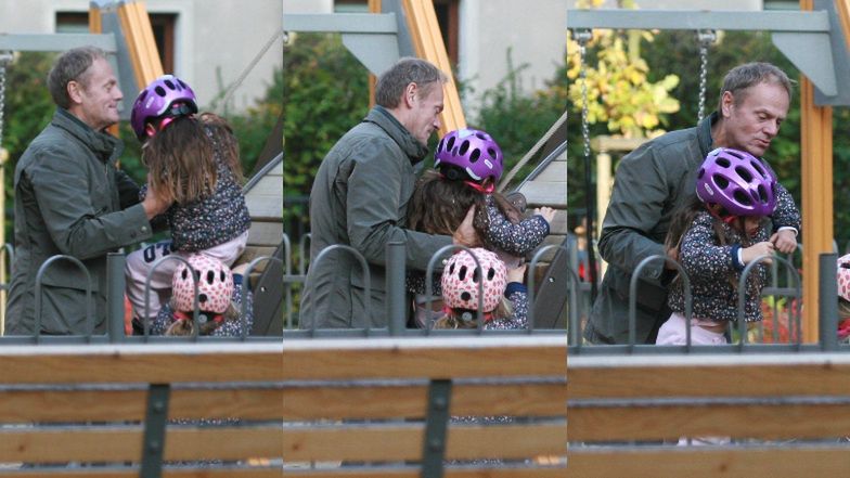 Donald Tusk z wnuczką