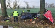 Koszmarny wypadek w Wielkopolsce. Zginęło dwóch młodych mężczyzn