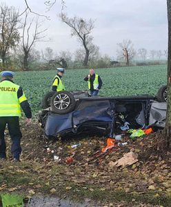 Koszmarny wypadek w Wielkopolsce. Zginęło dwóch młodych mężczyzn