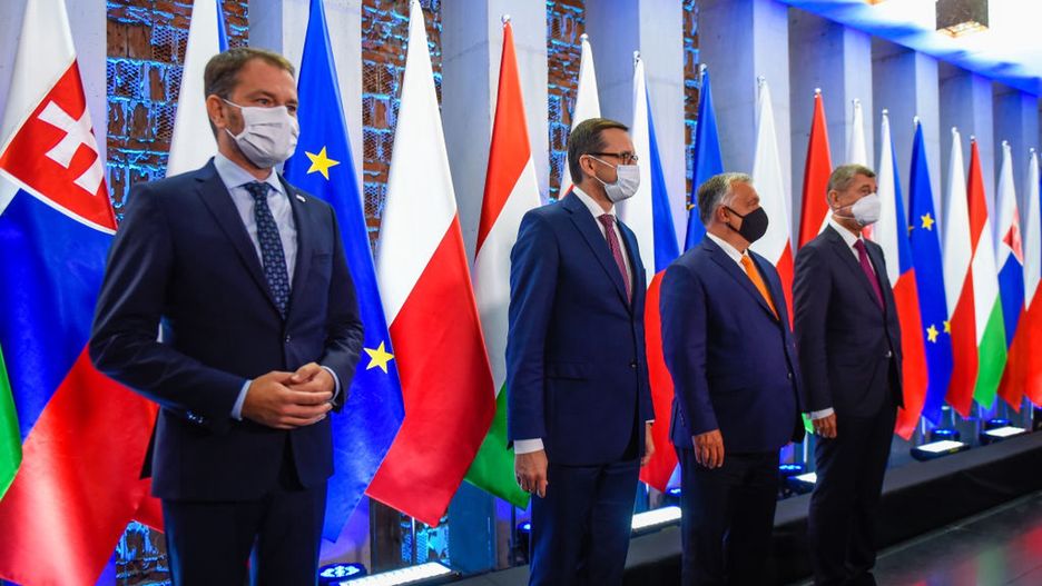 Spotkanie szefów rządów państw Grupy Wyszehradzkiej w 2020 roku