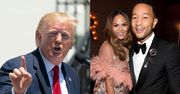 Trump atakuje Johna Legenda i Chrissy Teigen na Twitterze: "Nudny artysta i jego żona z niewyparzoną gębą"