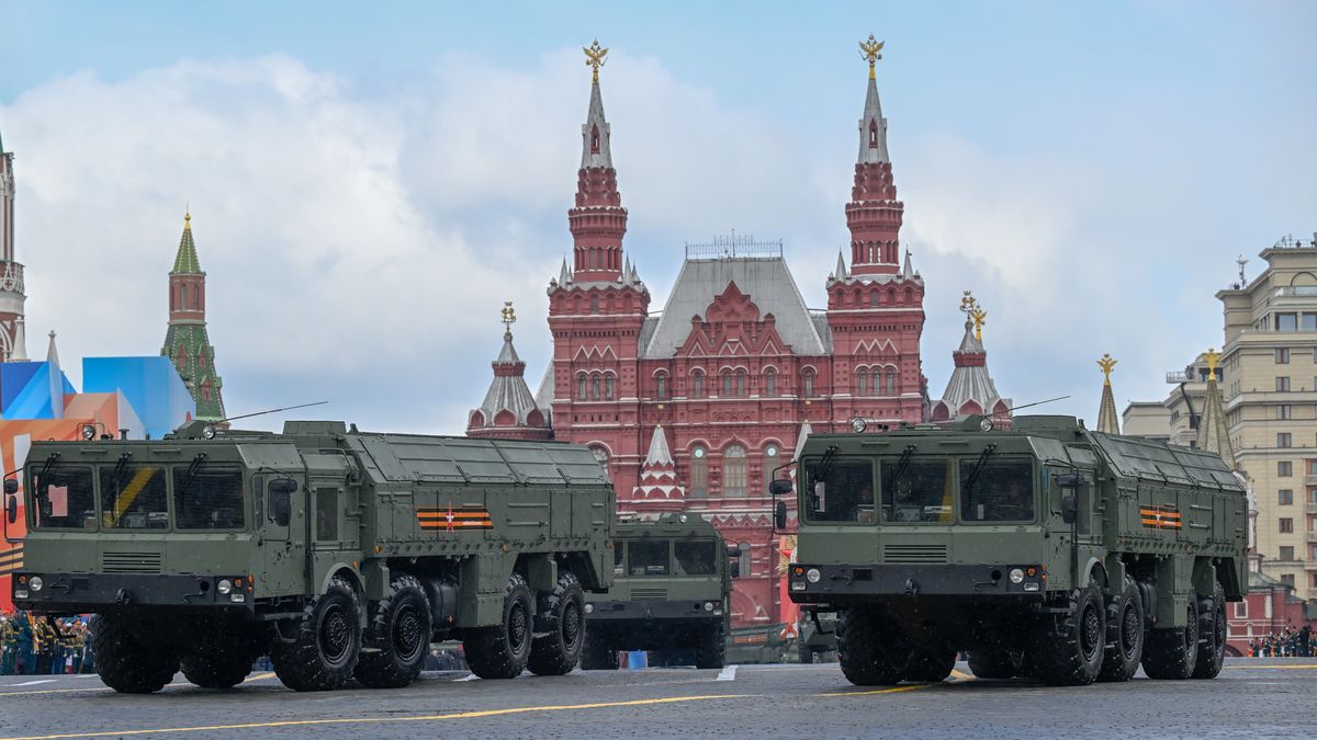 Na zdjęciu parada z okazji Dnia Zwycięstwa w Moskwie