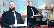 Wojtek Gola przekazał na aukcję słynny 22-stronicowy dokument potwierdzający, że NIE JEST BISEKSEM!
