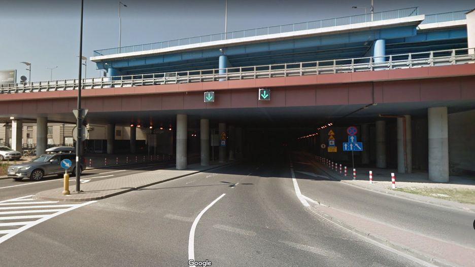 Tunel przy św. Rafała Kalinowskiego w Krakowie