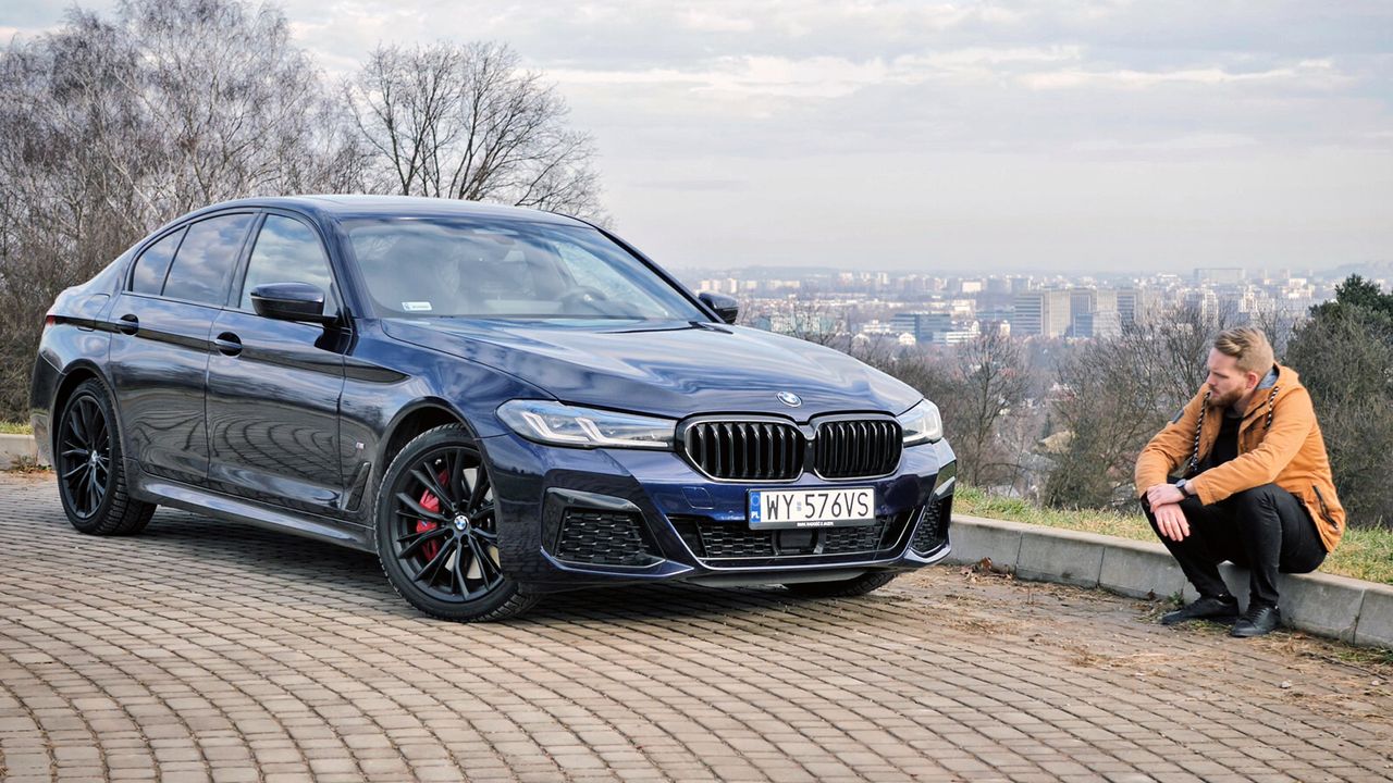 BMW 540d - mam nadzieję, że szybko nie zniknie