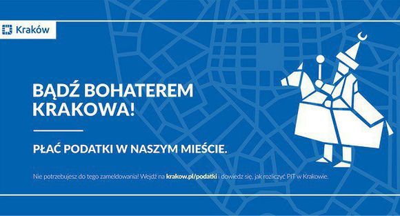 Kraków zachęca do płacenia podatków w "naszym mieście"