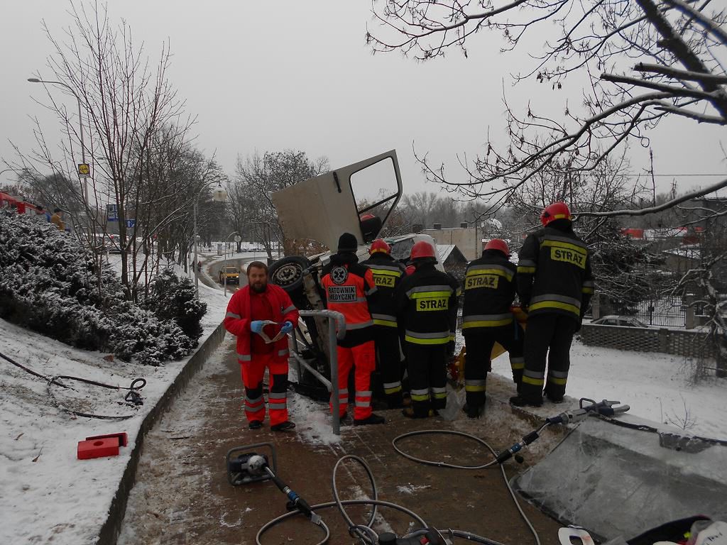 Groźny wypadek w Ostrowcu Świętokrzyskim
