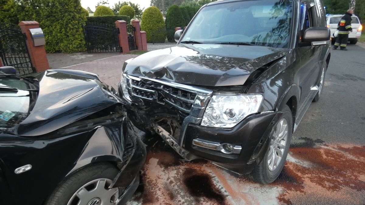 Młoda kobieta spowodowała wypadek, bo wystraszyła się pająka