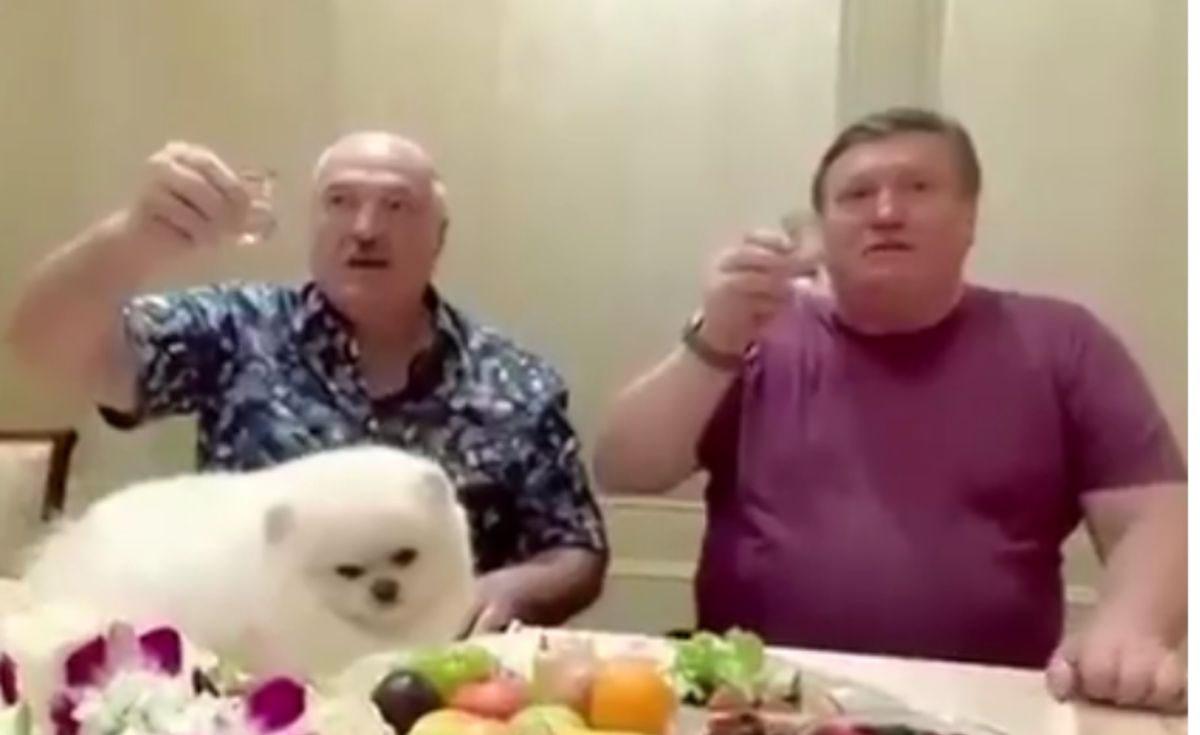 Zaskakujące nagranie Łukaszenki