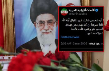 Wydali komunikat po arabsku. Mobilizacja irańskich wojowników