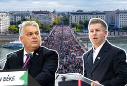 Budapeszt wypełniły tłumy. Szacunki: marsz opozycji większy niż Orbana