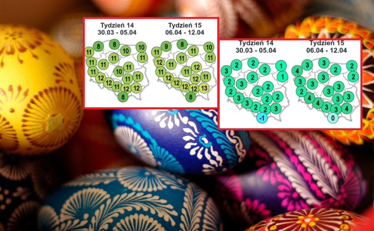 Pogoda w Wielkanoc. Synoptycy już wiedzą