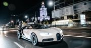 Bugatti Chiron zawitało do Warszawy. Francuskie hiperauto nie znalazło się tu przypadkiem