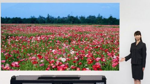 Laserowy projektor Sanyo 1