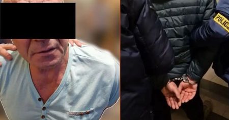 Ukrywał się 17 lat. Wpadł w Łodzi, gdy wystawał mu brzuch