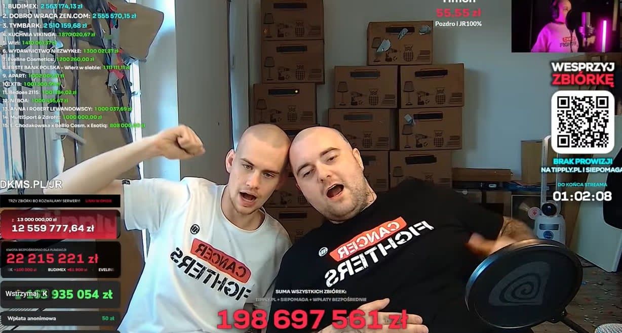 Stream charytatywny Łatwoganga
