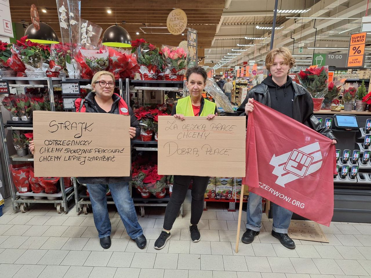 Zastraszali pracowników? Sieć handlowa odpowiada na słowa związkowców