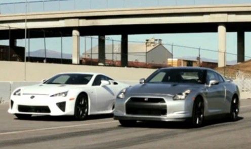 Japońskie sumo: Lexus LFA vs Nissan GT-R