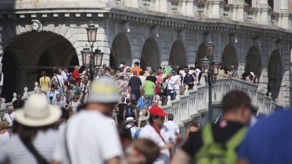 Venice street near St. Marks square
Michael Duva
St. Marks square, Venice, tourists, walking path