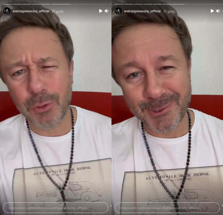 Andrzej Piaseczny przeprasza Martynę Wojciechowską