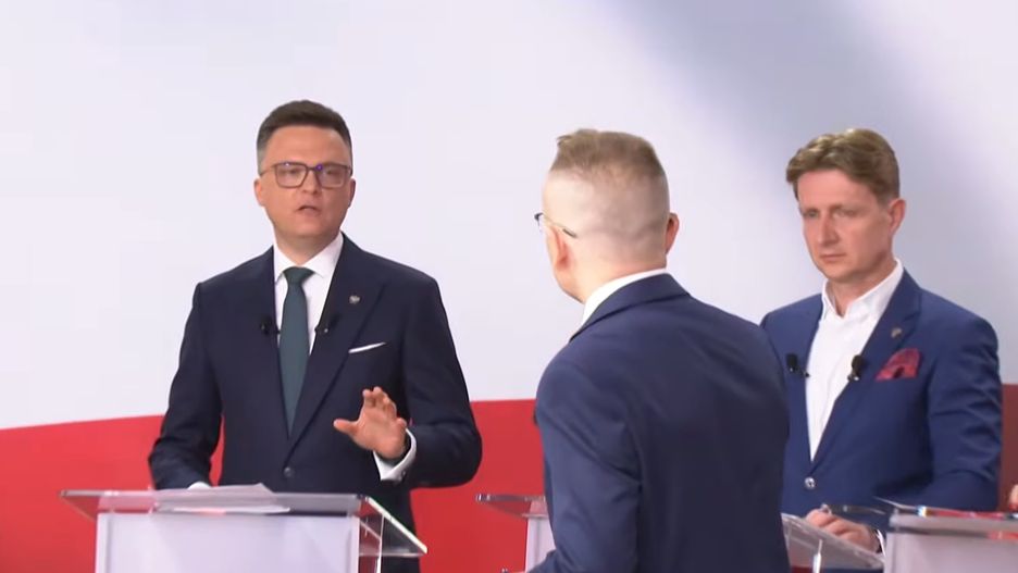 Marek Woch i Szymon Hołownia
