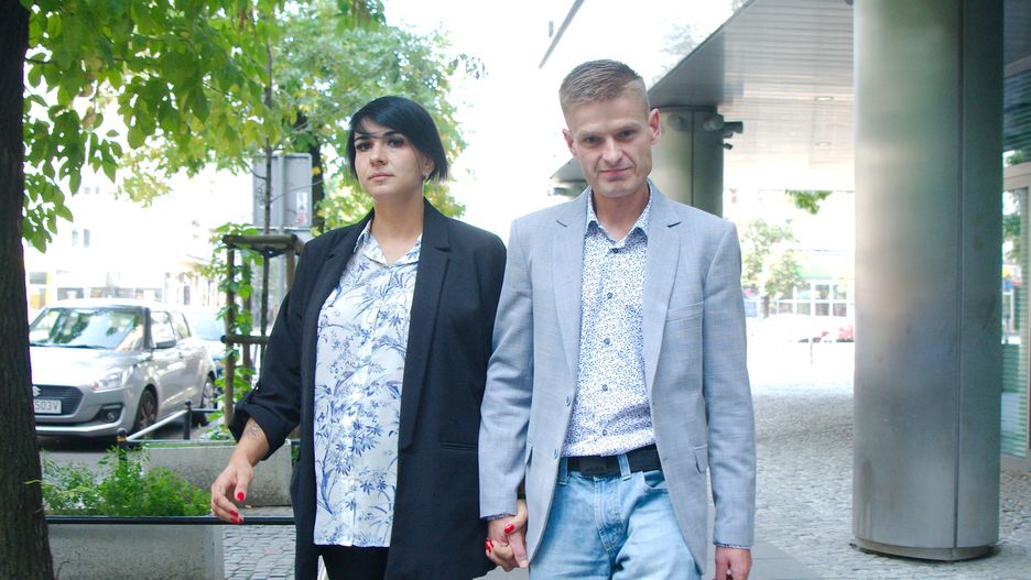 Tomasz Komenda z narzeczoną