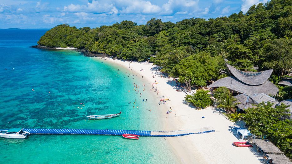 Widok na plażę na Phuket