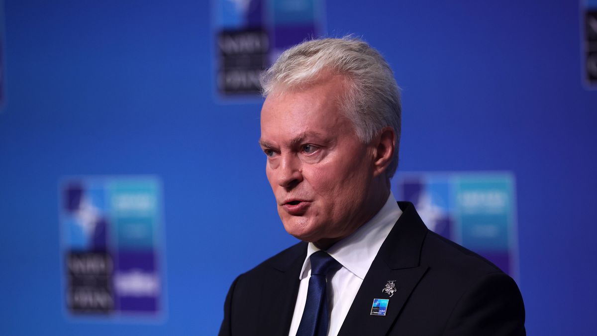  Lithuania's President Gitanas Nauseda 