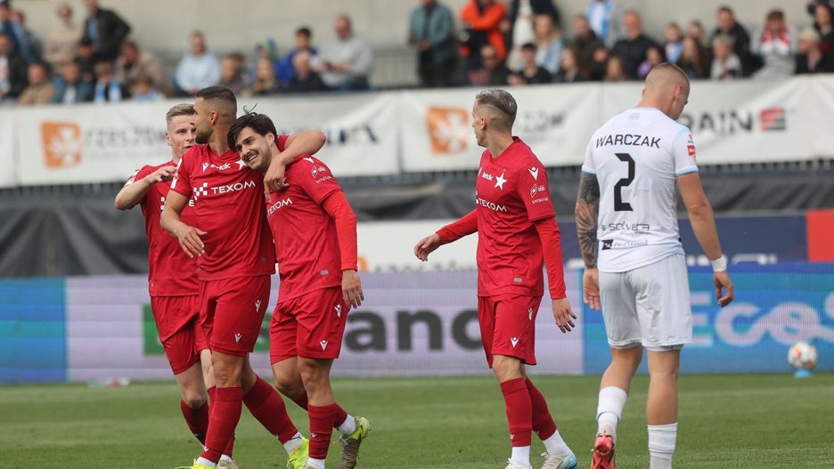 Stal Rzeszów przegrała w ostatniej kolejce sezonu na własnym stadionie z Wisłą Kraków 0:3