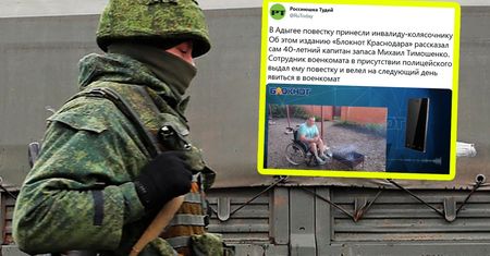 Putin powołał go do wojska. Trudno o bardziej absurdalny przypadek