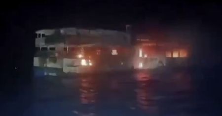 Dramat u wybrzeży Filipin. Prom stanął w ogniu, są ofiary