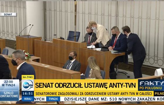Prezydent zawetuje „Lex TVN”? Lichocka mówi o „uleganiu propagandzie korporacji”