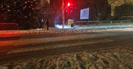 Silny mróz skuje województwo lubelskie. IMGW ostrzega przed bardzo zimną nocą