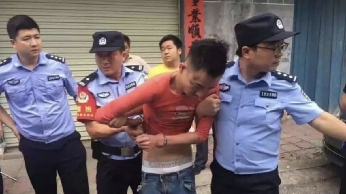 33-letni Xie Lei został zatrzymany przez policję