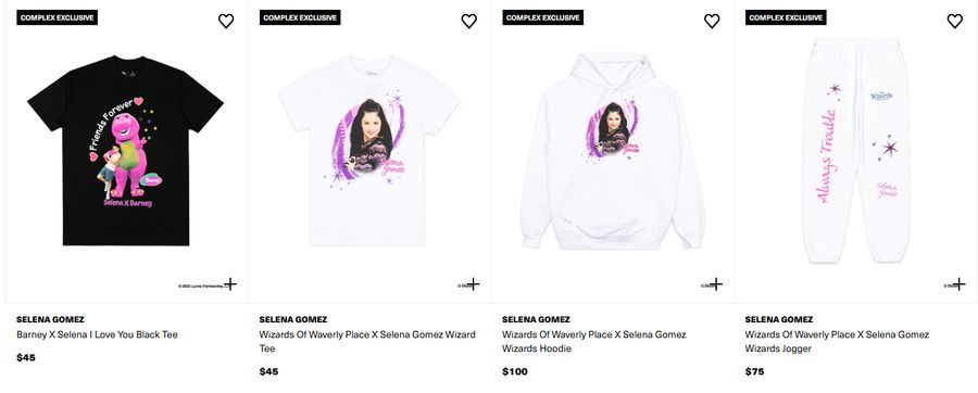Selena Gomez wydała nostalgiczny merch