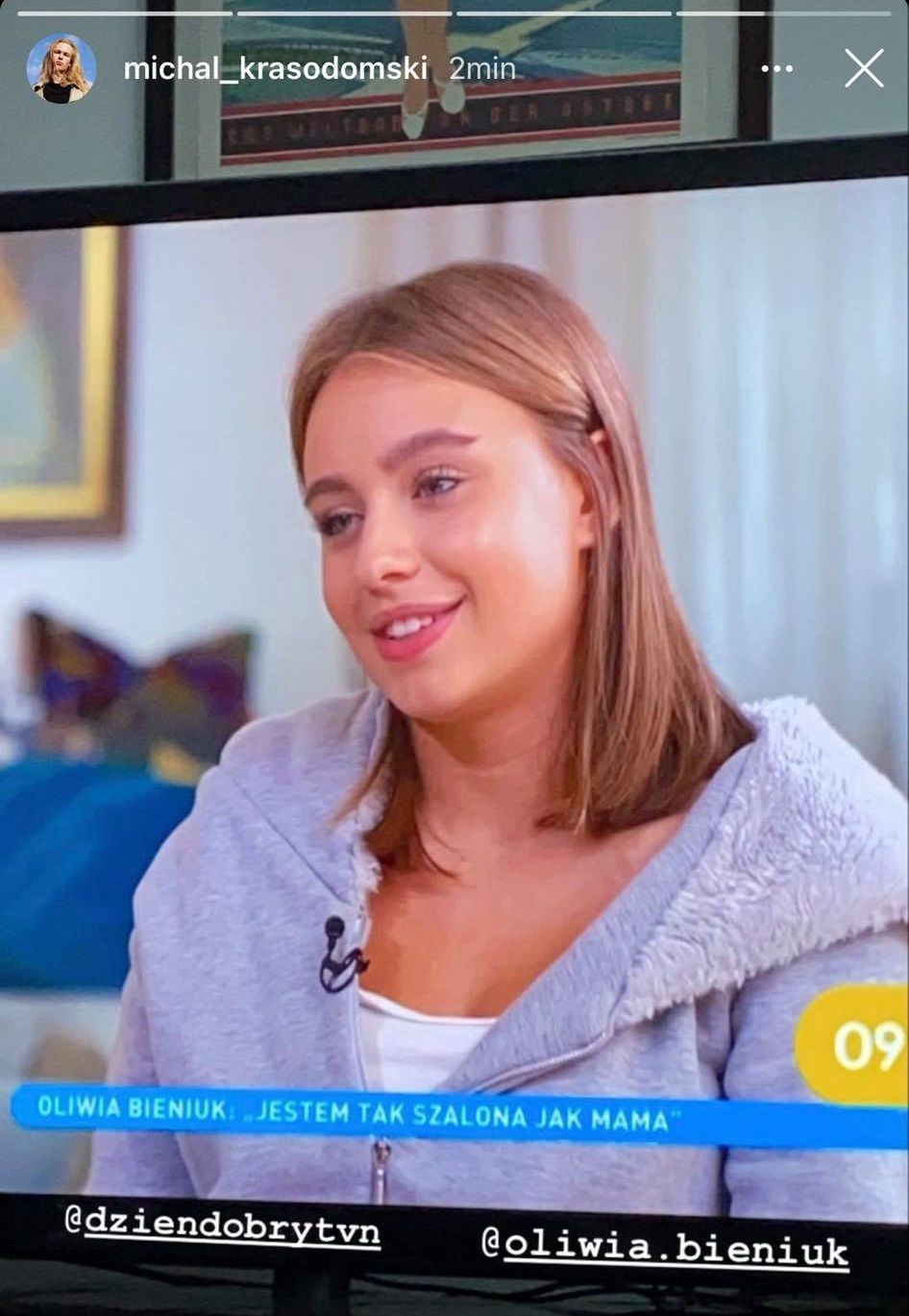 Oliwia Bieniuk w "Dzień Dobry TVN"