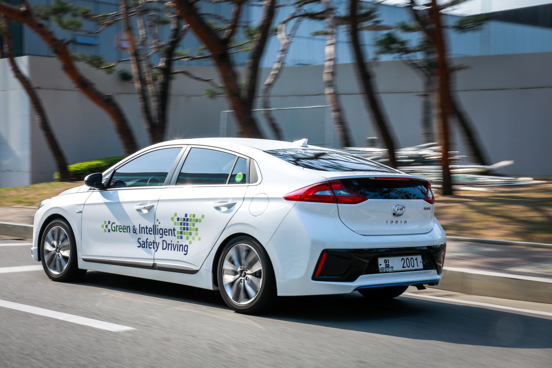 Prototyp autonomicznego Hyundaia Ioniq