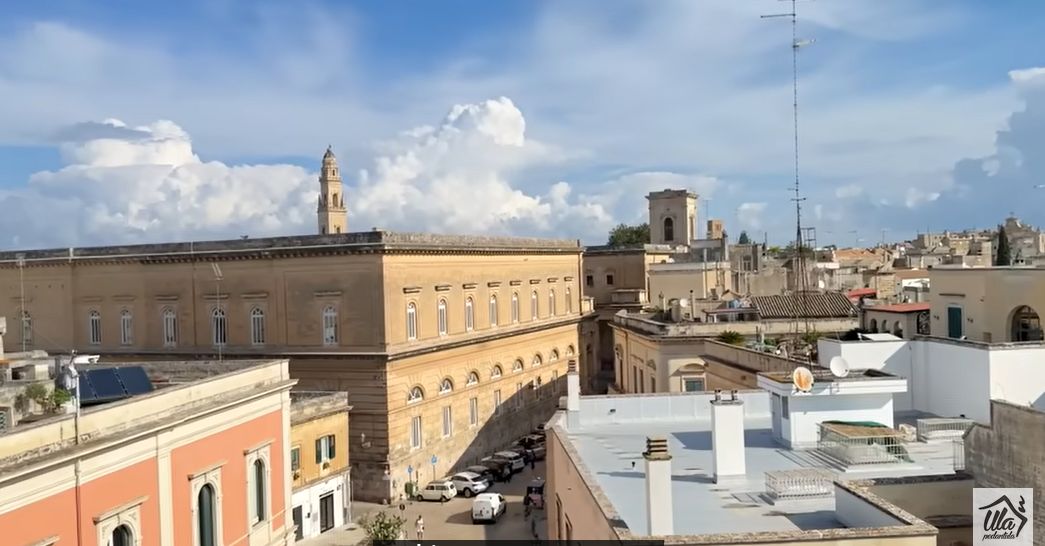 Widok z kuchni na stare centrum miasta 