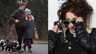 Dawno niewidziana Helena Bonham Carter przemierza ulice Londynu w towarzystwie psów i młodszego o 21 LAT ukochanego