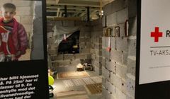 Replika syryjskiego domu w sklepie IKEA promowała zbiórkę Czerwonego Krzyża (wideo)