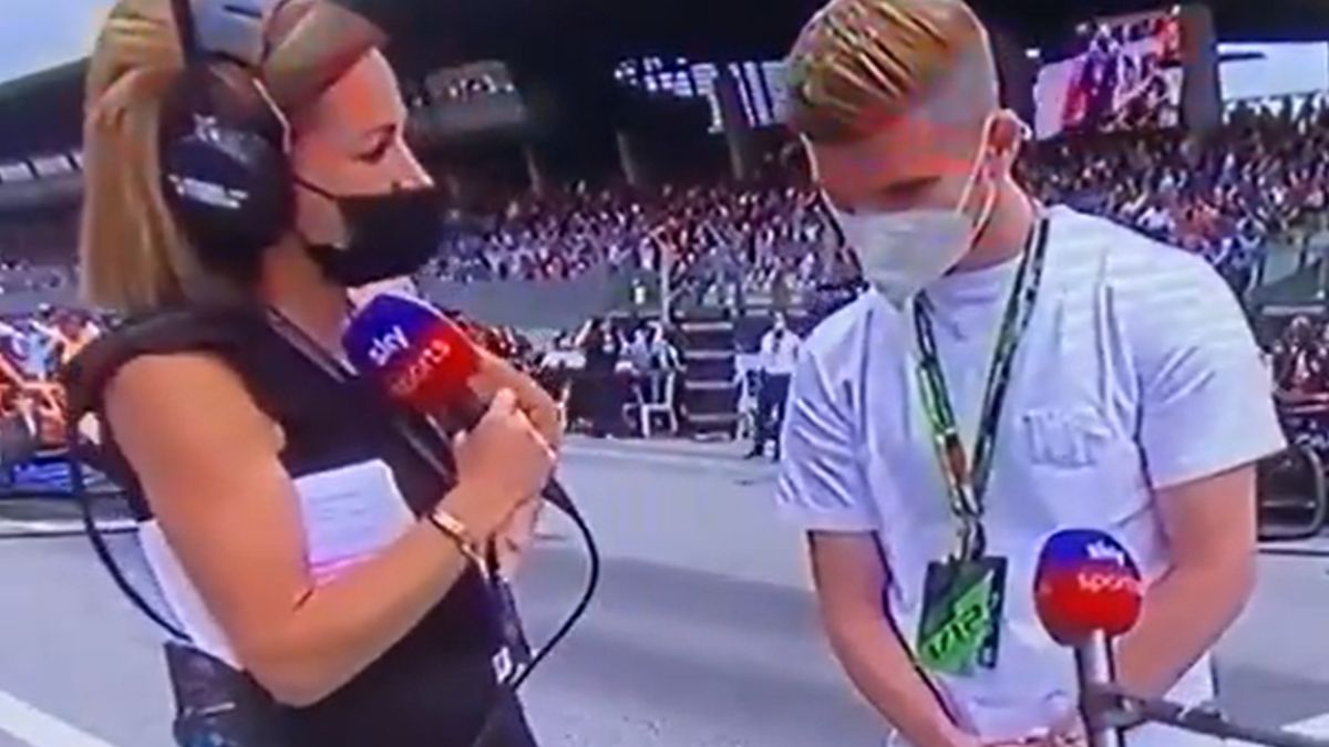 Natalie Pinkman zaliczyła wpadkę podczas wywiadu